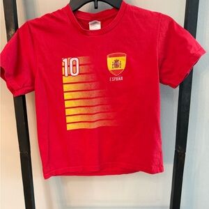 Red Spain Kids T-Shirt